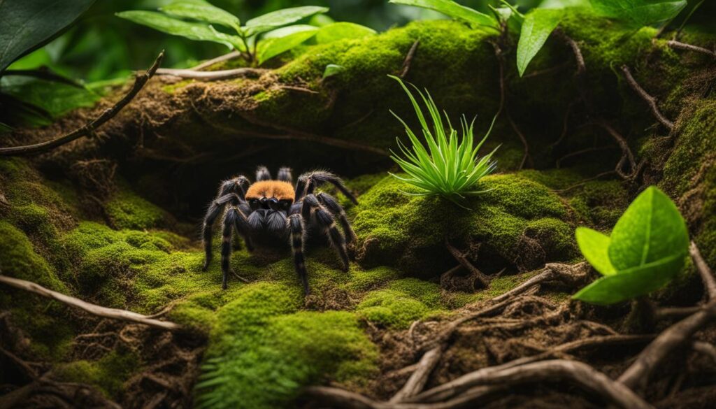 best tarantula habitat